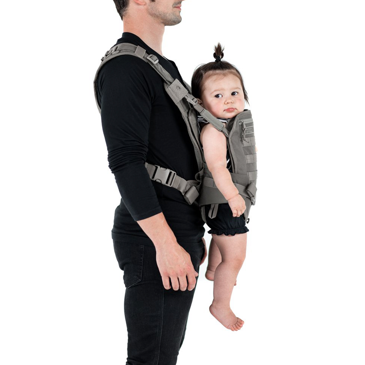 Man baby top carrier military